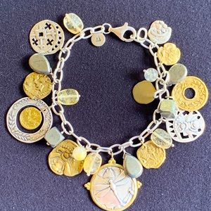 Silpada Perfect Composition Charm Bracelet
